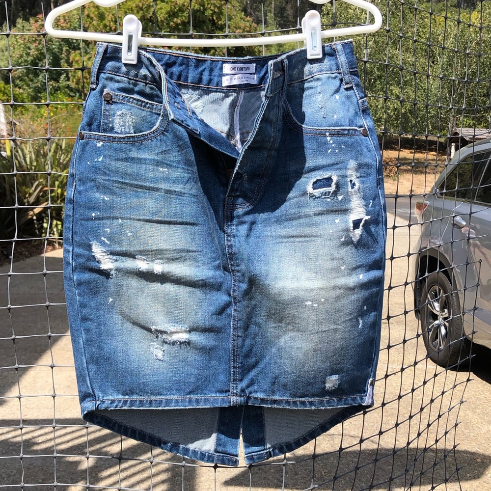 One Teaspoon 2020 Denim Skirt